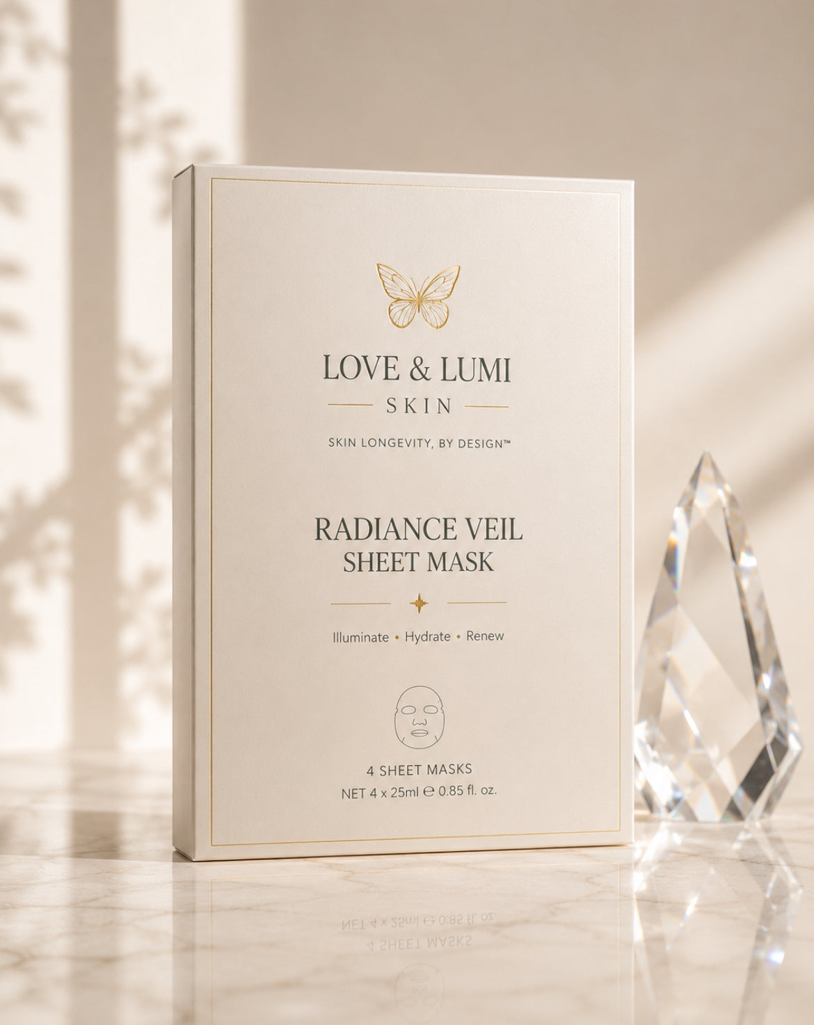 Radiance Veil - sheet mask 4pc