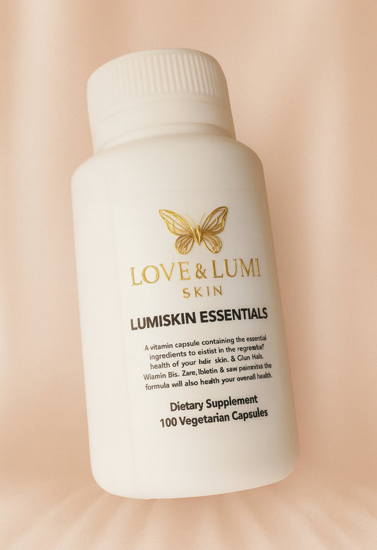 Love & Lumi Skin Essentials Beauty Supplement - Premium Skin Vitamins - 100 Capsules